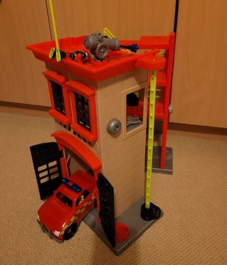 Imaginext Rescue City Fire Station Playset and Vehicle Set