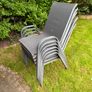 Garden Table & 6 chairs Image 4