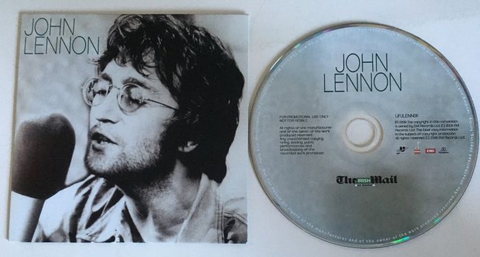 John Lennon [2009] John Lennon (The Mail On Sunday - PROMO CD Sleeve Album)