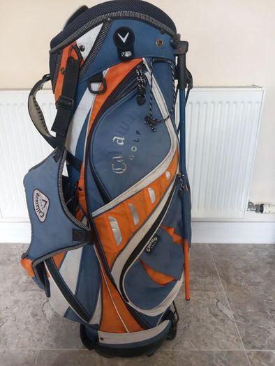 callaway golf bag with stand.