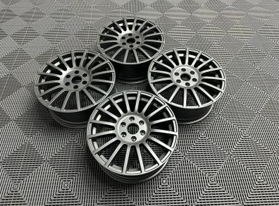 18" Multi Spoke Alloy wheels Ford Transit Custom Van Vw Transporter T7 74.5 6x120 Gunmetal