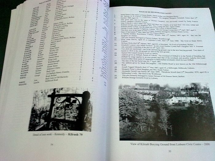 These Hallowed Grounds Memorials Kilrush & St. Patricks Lisburn Ireland Antrim