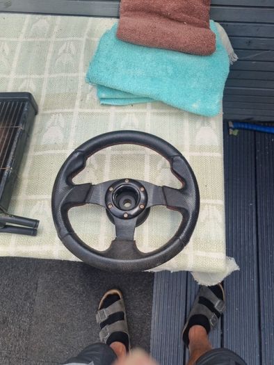 Landrover Defender steering wheel