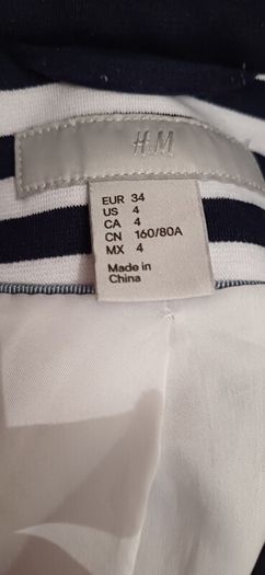 Navy & White Zara Blazer (eur 36)