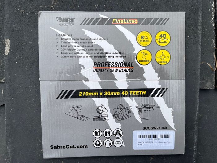 Aldi Ferrex 8" 220 - 240V 50Hz 1200W Table Saw - TS80 91891