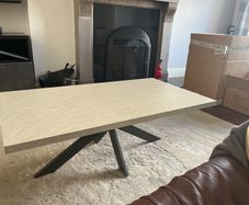 Modern Gray Coffee and End Table