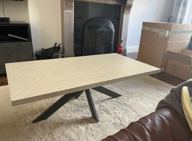 Modern Gray Coffee and End Table