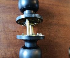 Free black door knob