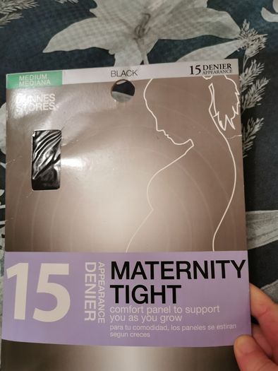 15 denier maternity tight