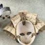 SET OF 2Venetian Mask: Hand-Painted Carnival Mask,  Home Decor. Image 9