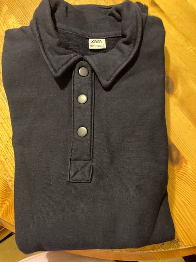 New, Fleece Type Man's Top . M.  Long Body. (Zara)