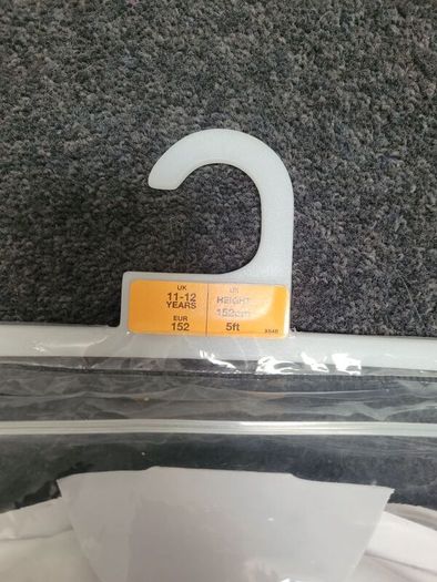 BNWT M&S 3x White school blouses, size: 11-12 years