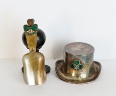 Antique/vintage silver plated Irish souvenirs