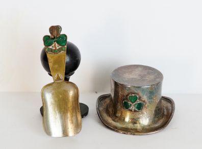Antique/vintage silver plated Irish souvenirs