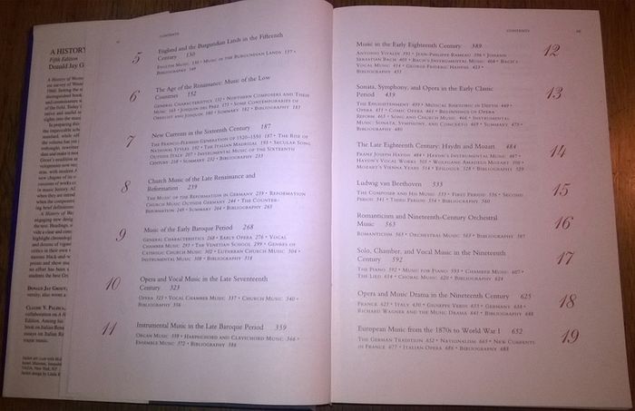 A History of Western Music.