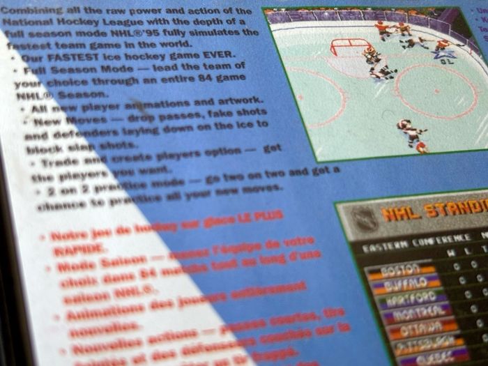 NHL 95 for Sega Mega Drive - Boxed and Minty