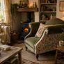 Bespoke vintage armchair - newly reupholstered Image 2