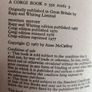 A collection of  7 Anne McCaffrey Books Image 7