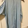 River Island ladies denim shirt Image 2