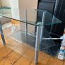 Free Glass TV Stand, Shelving Unit, Collection Only Image 4