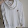 Jumper Nike Essential fleece+ multi logo hoodie in white ,MEN /Women size S small like new Image 7
