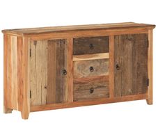 Sideboard 140x40x75 cm Solid Reclaimed Wood