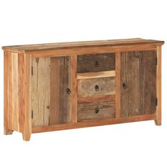Sideboard 140x40x75 cm Solid Reclaimed Wood