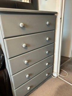 5 drawer chest of drawers