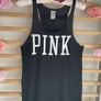 slerpwear Victoria secrets pink black sleepwear vest top size small Image 6
