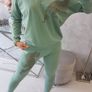 2 piece  tracksuit set with zircon panther Image 7