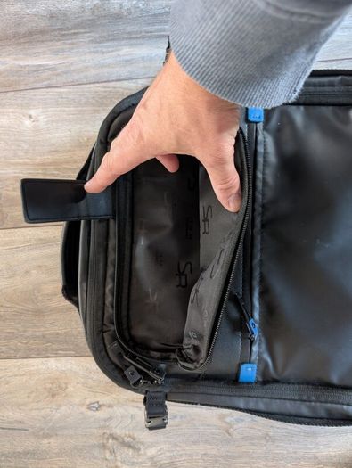 Samsonite travel backpack with laptop pouch