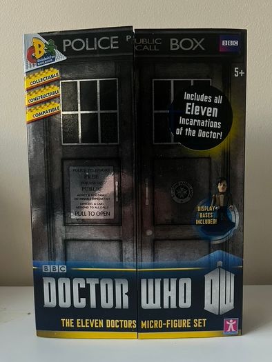 Doctor Who The Eleven Doctors Micro-Figure Set