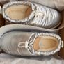 UGG Womens Maxi Clog Metallic Silver size 40 Please see photos Image 4