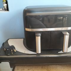 Nedis Dual Zone Air Fryer 7.6L  Very Good Condition