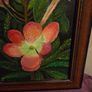 Oil on Canvas "Lillies" framed Image 4