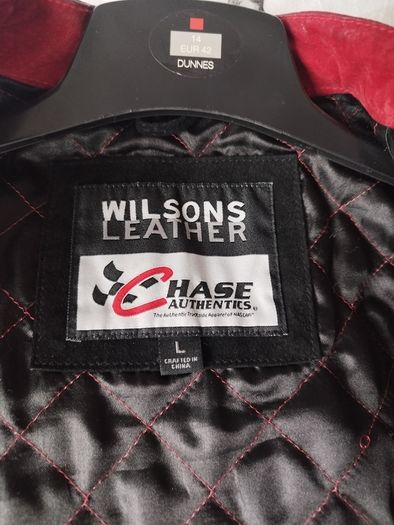 Original Vintage Nascar Racing Leather Jacket Dodge McDonalds