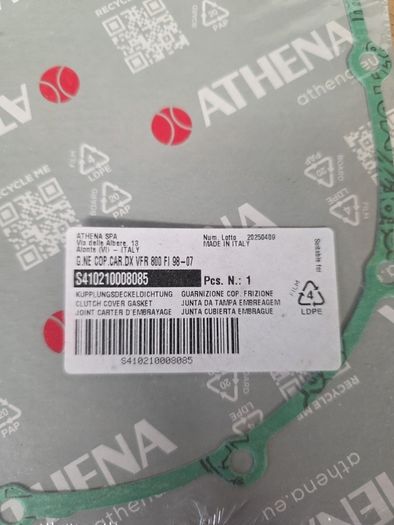 honda vfr 800 clutch cover gasket