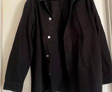 Mans denim shirt jacket New without tags
