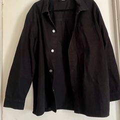 Mans denim shirt jacket New without tags