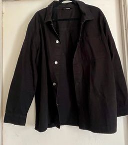Mans denim shirt jacket New without tags