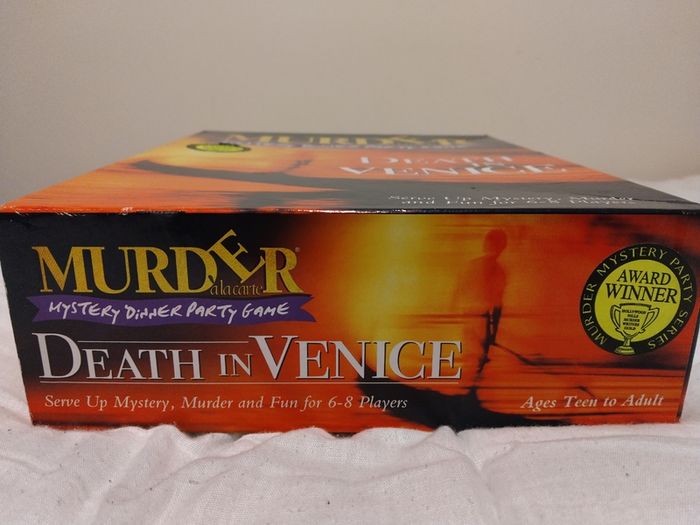 Classic Murder Mystery Party Game - DEATH IN VENICE