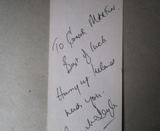 Irish Rugby / Mick Doyle Autograph