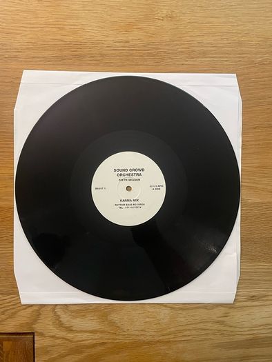 Sound Crowd Orchestra - Sixth Season - 1994 - Rhythm Bass Records - 12" UK Release