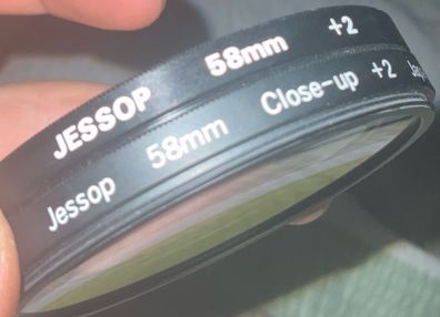 58 mm jessop close-up +2 filters