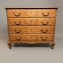 Early 20th Century French Solid Oak Chest of Drawers Image 3