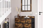 Industrial design with 7 drawers (Rustic brown) FREE P&amp;P