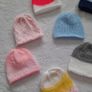 Handmade newborn baby hats Image 6