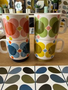 Orla kiely cups x 4