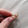 NEW colored stone rose gold ring Image 4