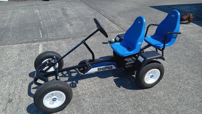 BERG Pedal Go-Kart 2-Seater - Mint Condition - Like New